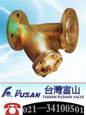 点击查看FS205台湾富山黄铜法兰过滤器大图