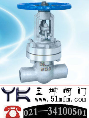 点击查看Z960Y/Z962Y电动焊接闸阀大图